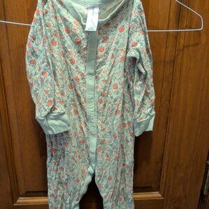 Toddler Girls Sleep n Play "footless", size 12/18 months; (qty 2)